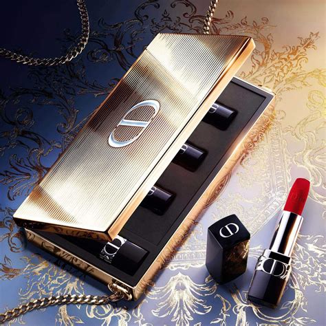 rouge dior - limited edition|Dior lipstick case.